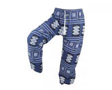 Kalhoty Arya, hrubé, modré