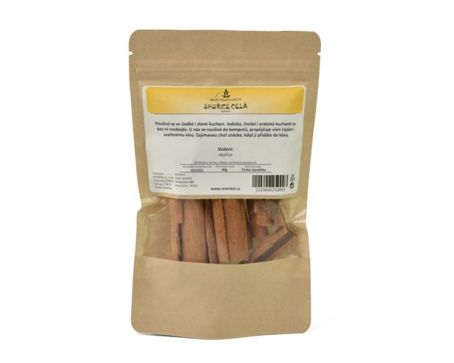 Skořice celá 6-8 cm 40g