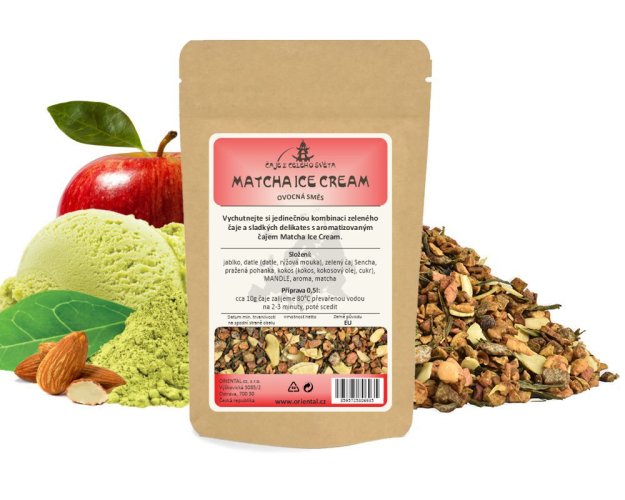 Ovocný čaj Matcha Ice Cream - Gramáž čaje: 200 g