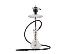 Vodní dýmka Aladin Alux M5 47 cm Silver