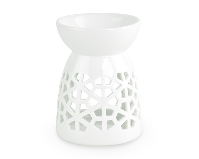 Aromalampa bílá - Květ života