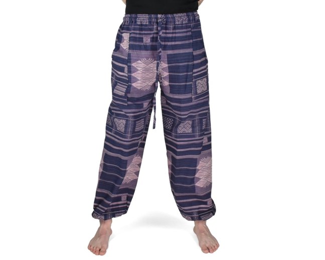 Kalhoty jóga WAAN, fialovomodré