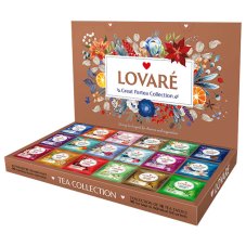 Kolekce čajů Lovaré Great Partea Collection (90 sáčků) 155 g